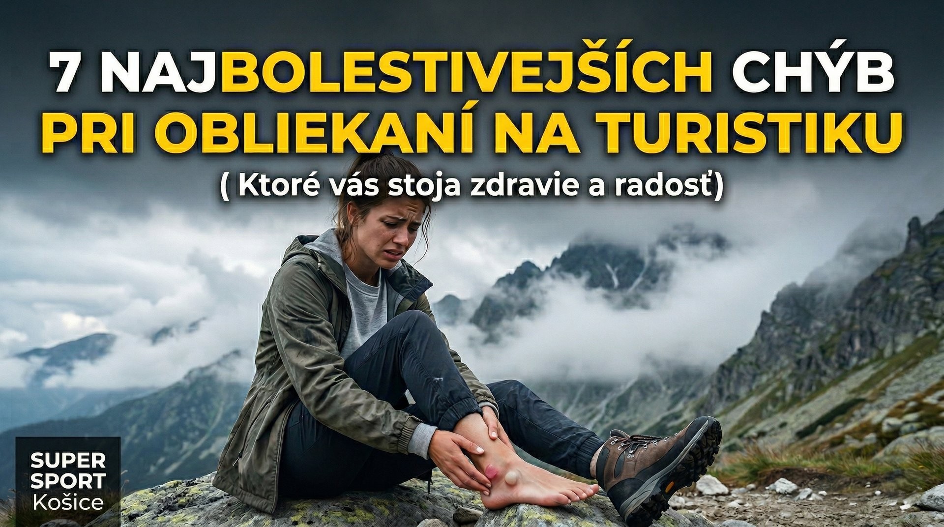 NAJ chyby pri obliekaní na turistiku